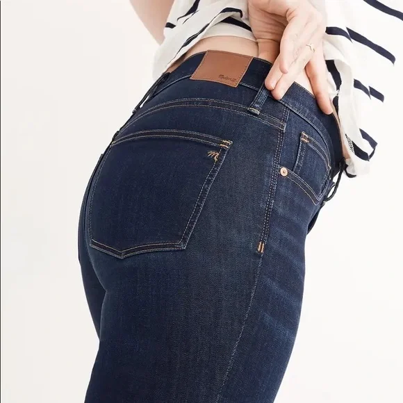 ❌SOLD❌ 9” High Rise Skinny Madewell Jeans Sz 28 - Picture 3 of 9